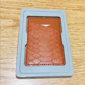 Phone wallet pocket